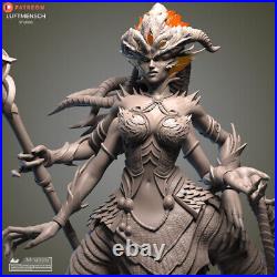 Queen Azshara 3D Printing Unassembled Unpainted Resin Model Kits Garage Kits