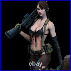 Quiet 3D Printed 12K Figure Statue Resin Model Kit Unassembled