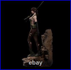 Quiet 3D Printed 12K Figure Statue Resin Model Kit Unassembled