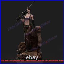 Quiet Sniper Figure 3D Print Model Kit Unpainted Unassembled 2 Version GK