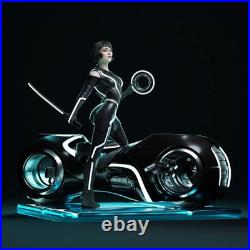 Quorra Tron Resin Figure Unpainted/Painted 3D Print Model Kit Statue