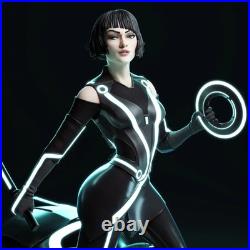 Quorra Tron Resin Figure Unpainted/Painted 3D Print Model Kit Statue