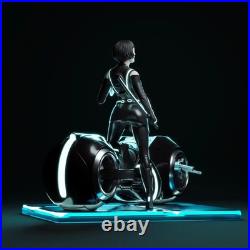 Quorra Tron Resin Figure Unpainted/Painted 3D Print Model Kit Statue