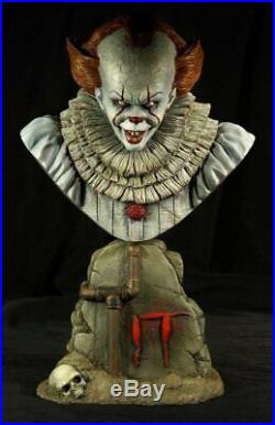 RARE Gillman Productions Pennywise Bust Kit- Resin- Halloween Horror IT Model