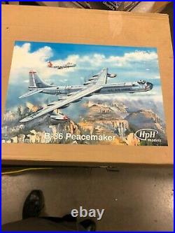 RARE HPH 1/48 scale B-36 bomber kit #84/100 made inbox out of production resin