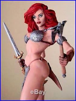 RED SONJA She-Devil With A Sword Shawn Nagle Resin Cast Model Kit