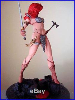 RED SONJA She-Devil With A Sword Shawn Nagle Resin Cast UNBUILT Model Kit