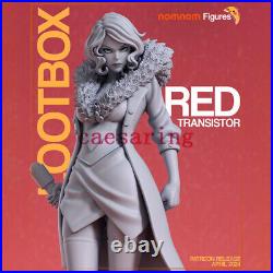 RED Transistor 3D Printing Figure Unpainted Model GK Blank Kit New In Stock