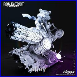 ROCKET RACCOON 16 Scale Resin Model Kit Marvel Avengers Guardians of the Galaxy