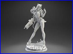 Rappi Victory Goddess Anime Unpainted Unassembled GK 3D printed Resin Model Kit