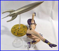 Rare Limited Edition Bettie Page In Orbit Resin Pro Built 1993 Screamin Model
