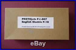 Rare PROTOjets 1/72 Scale Resin English Electric P. 1B Lightning Model Kit