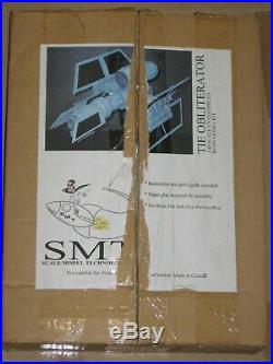 Rare Star Wars 1/48 Scale Tie Obliterator Resin Model Kit By Smt