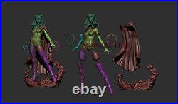 Raven Bombshell 3D Printing Figure Unpainted Model Sculpture GK Blank Kit Stock