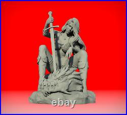 Red Sonja Statue Resin Model kit GK Collections 1/6 Fan ART