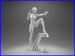 Resident Sexy Ada Wong Unpainted Unassembled GK 3D printed Resin Model Kit NSFW