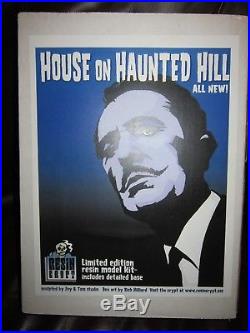 Resin Crypt Vincent Price House on Haunted Hill resin model kit Mint Sealed