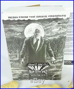 Resin From The Grave Plan 9 From Outer Space Inspector Clay Wood Model Kit