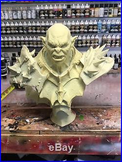 Resin Kit Orc Bust Anthony Watkins Sculpt Creature Bust