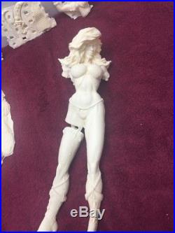 Resin Model RED SONJA Needs Assembly Sculptor Shawn Nagle