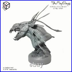 Resin model kits Monster of Avatar Thanator Bust statue (Unpainted)