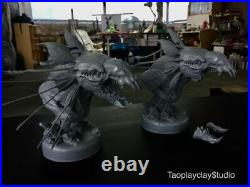 Resin model kits Monster of Avatar Thanator Bust statue (Unpainted)