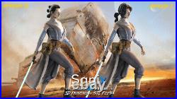 Rey Skywalker resin scale model kit unpainted 3d print