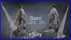 Rey Skywalker resin scale model kit unpainted 3d print