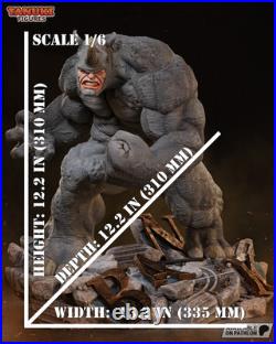 Rhino Spider Man 1/6 Figure Statue Unpainted 3d Print Model Kit Unassembled