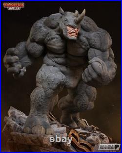 Rhino Spider Man 1/6 Figure Statue Unpainted 3d Print Model Kit Unassembled