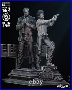 Riggs & Roger Leathal Weapon resin Sculpture Bust Model Kit Unpainted/Unassembl