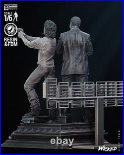 Riggs & Roger Leathal Weapon resin Sculpture Bust Model Kit Unpainted/Unassembl