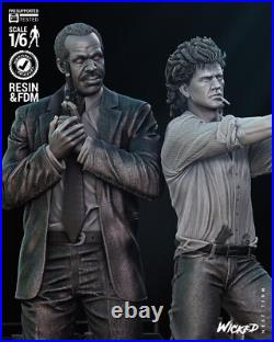 Riggs & Roger Leathal Weapon resin Sculpture Bust Model Kit Unpainted/Unassembl