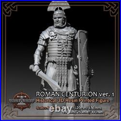 Roman Empire Centurion 1 Scale 1/18 to 1/6 3D Resin Printed Figure Model Kit