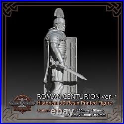 Roman Empire Centurion 1 Scale 1/18 to 1/6 3D Resin Printed Figure Model Kit