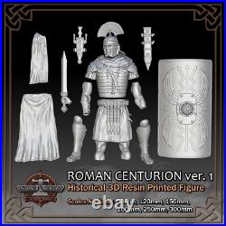 Roman Empire Centurion 1 Scale 1/18 to 1/6 3D Resin Printed Figure Model Kit