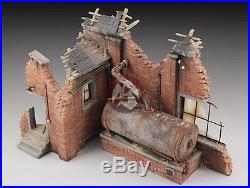Royal Model 1/35 Factory Ruin with Steam Boiler Plaster+Resin+PE Diorama 656