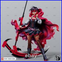 Ruby Rose RWBY Unassembled Unpainted 3D Printing Resin Model Kits Garage Kits
