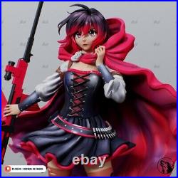 Ruby Rose RWBY Unassembled Unpainted 3D Printing Resin Model Kits Garage Kits