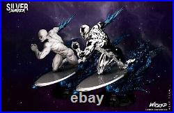 SILVER SURFER Statue Marvel Fantastic Four Avengers Resin Model Kit WICKED