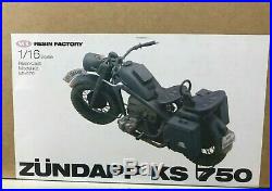 SOL German WW2 Motorcycle 1/16 Zundapp KS-750 Detailed Resin Model Kit MM176 NEW