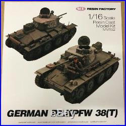 SOL Model 1/16 German Panzer Light Tank Pz. Kpfw 38(t) 120mm Resin Kit MM152 NEW