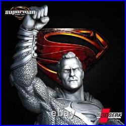 SUPERMAN Bust 14 Scale Henry Cavil DC Justice League Resin Model Kit Statue