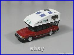 Saab 900 with Toppola Camper DREAMTRIP resin kit scale 1/43 by Griffin Models
