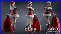 Santa and Sleigh resin scale model kit unpainted 3d print