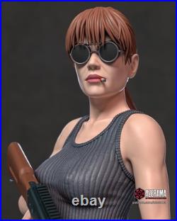 Sarah Connor, Terminator 210mm 12K Resin Model Kit Painted 3d Printed DIY Figure