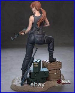 Sarah Connor, Terminator 210mm 12K Resin Model Kit Painted 3d Printed DIY Figure