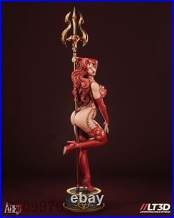 Satana 3D Printing Figure Unpainted Model Sculpture Blank Kit Statue
