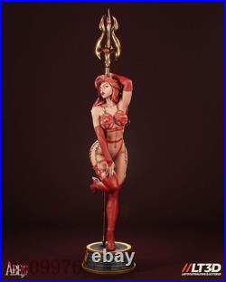 Satana 3D Printing Figure Unpainted Model Sculpture Blank Kit Statue