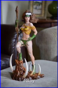 Savage Lands Rogue resin model kit. X-men, Xmen, Marvel custom statue